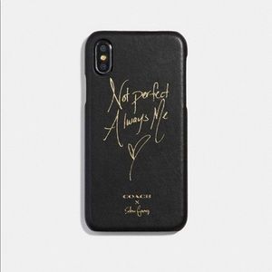 ISO Coach x Selena Gomez iPhone X/Xs case